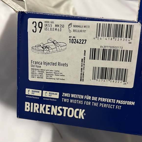 NIB BIRKENSTOCK FRANCA (39/8) - Picture 11 of 12